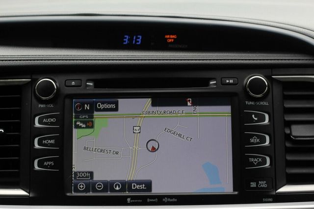 2018 Toyota Highlander ONE OWNER XLE W/ NAVIGATION, LEATHER, MOONROOF  - 23059274 - 14