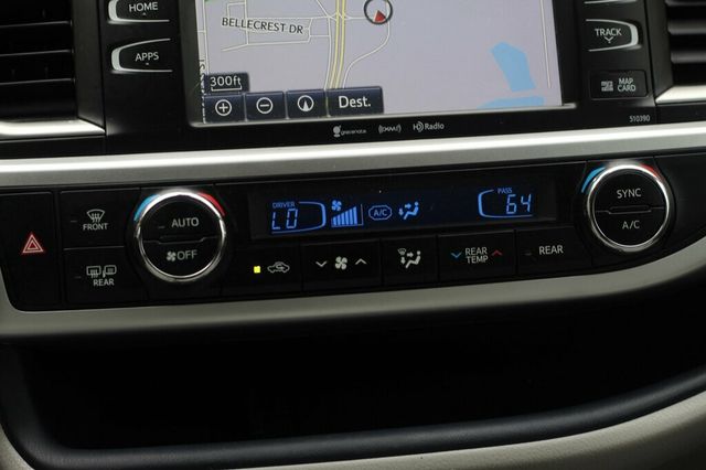 2018 Toyota Highlander ONE OWNER XLE W/ NAVIGATION, LEATHER, MOONROOF  - 23059274 - 15