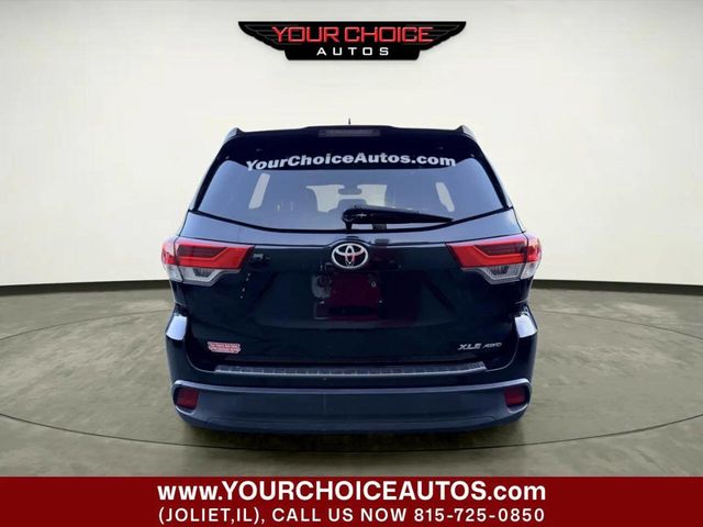 2018 Toyota Highlander XLE V6 AWD - 23036125 - 3