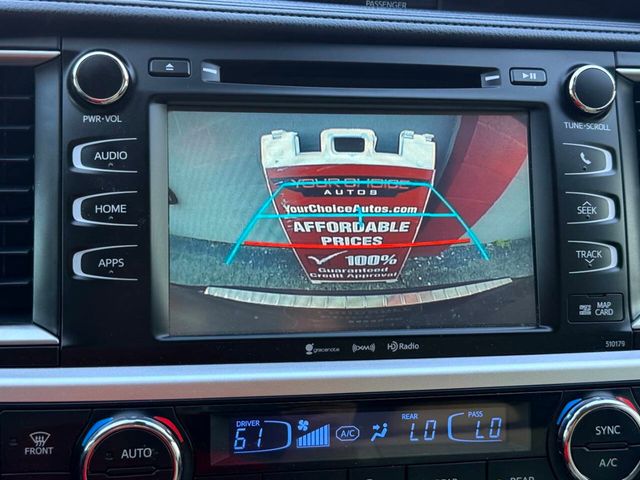 2018 Toyota Highlander XLE V6 AWD - 23036125 - 48