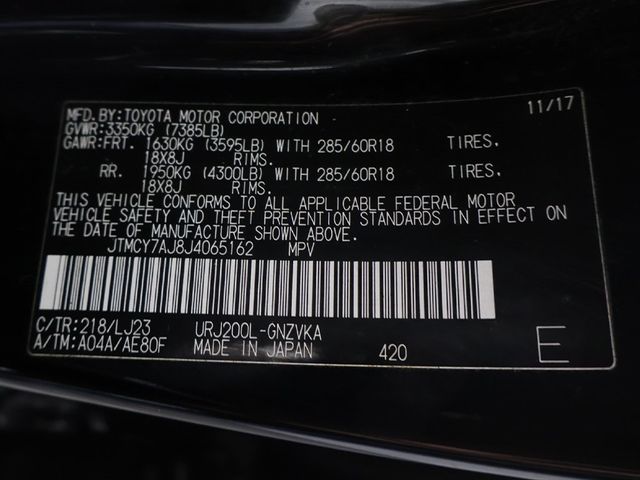 2018 Toyota Land Cruiser 4WD - 22956837 - 63
