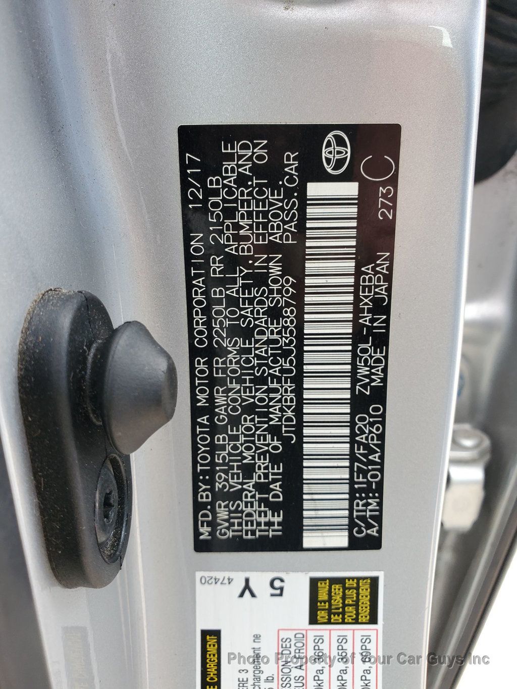 2018 Toyota Prius  - 23023126 - 27