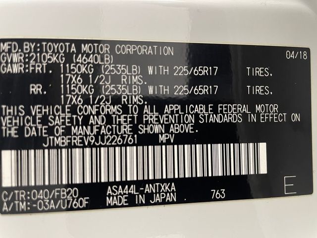 2018 Toyota RAV4 LE AWD - 22955304 - 41