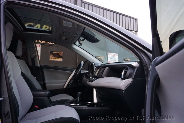 2018 Toyota RAV4 XLE AWD NAVIGATION REAR CAMERA SUNROOF BLIND SPOT/LANE DEPARTURE - 22947570 - 10