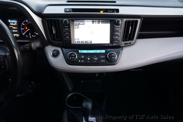2018 Toyota RAV4 XLE AWD NAVIGATION REAR CAMERA SUNROOF BLIND SPOT/LANE DEPARTURE - 22947570 - 16