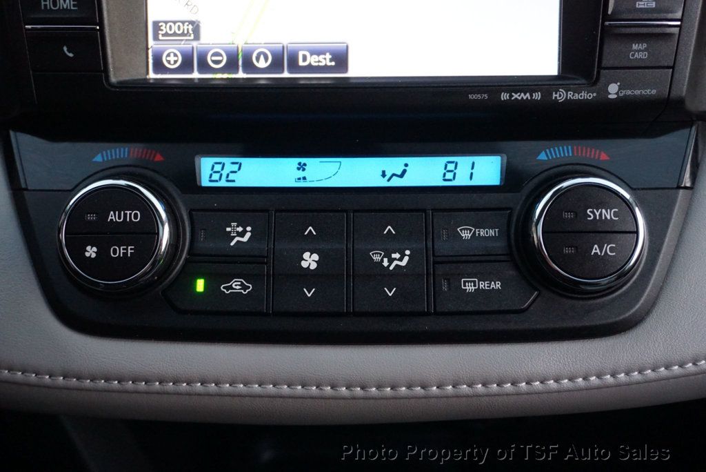 2018 Toyota RAV4 XLE AWD NAVIGATION REAR CAMERA SUNROOF BLIND SPOT/LANE DEPARTURE - 22947570 - 23