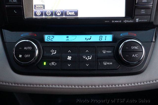 2018 Toyota RAV4 XLE AWD NAVIGATION REAR CAMERA SUNROOF BLIND SPOT/LANE DEPARTURE - 22947570 - 23