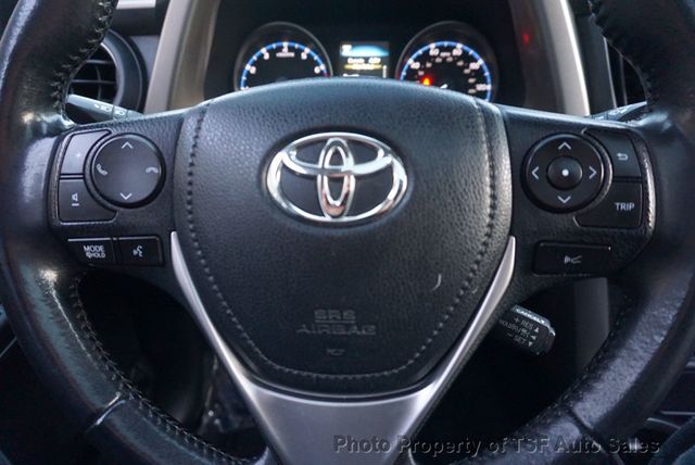 2018 Toyota RAV4 XLE AWD NAVIGATION REAR CAMERA SUNROOF BLIND SPOT/LANE DEPARTURE - 22947570 - 25