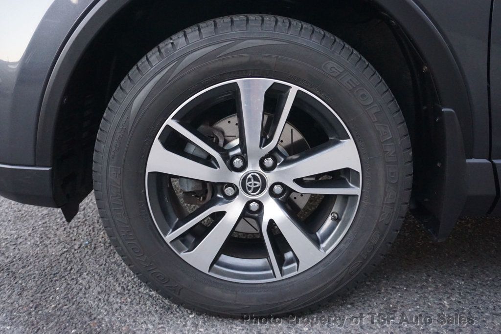 2018 Toyota RAV4 XLE AWD NAVIGATION REAR CAMERA SUNROOF BLIND SPOT/LANE DEPARTURE - 22947570 - 33