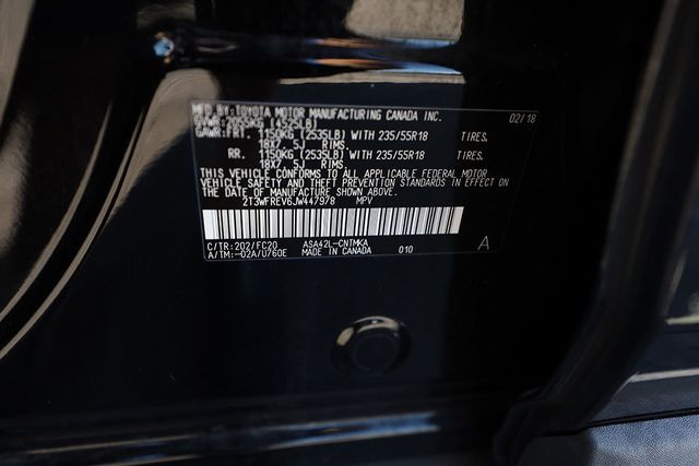 2018 TOYOTA RAV4 XLE FWD - 22963205 - 33