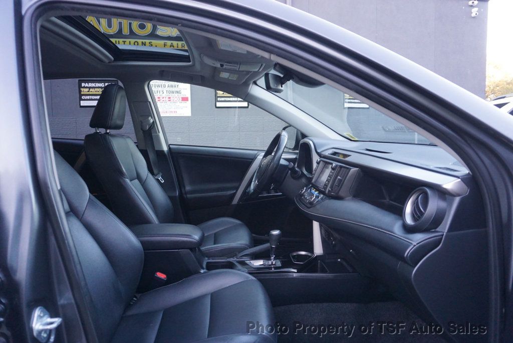 2018 Toyota RAV4 Hybrid Limited AWD NAVI REAR CAM LEATHER SUNROOF HEATED SEATS LOADED!!! - 23097660 - 9