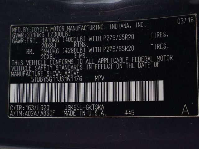 2018 Toyota Sequoia TRD Sport 4WD - 23003453 - 59