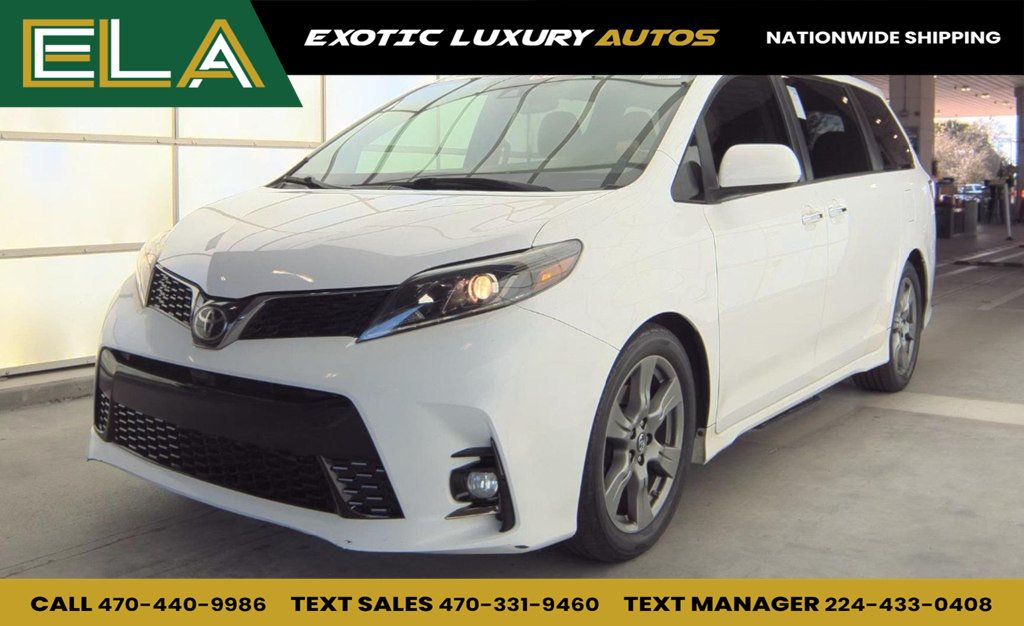 2018 Toyota Sienna LOOK AT CARFAX HISTORY! SUPER DUPER CLEAN 1 OWNER  CLEAN - 22972675 - 0