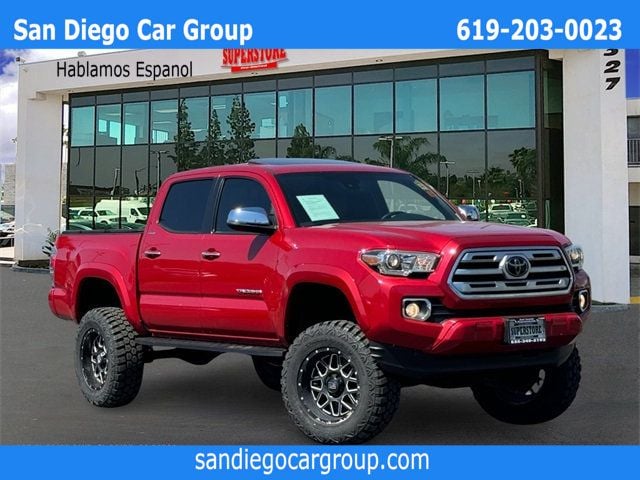 2018 Toyota Tacoma Limited Double Cab 5' Bed V6 4x4 Automatic - 22603801 - 0