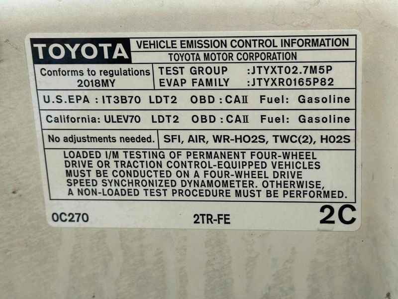 2018 Toyota Tacoma SR5 Access Cab 6' Bed I4 4x4 Automatic - 22871223 - 53