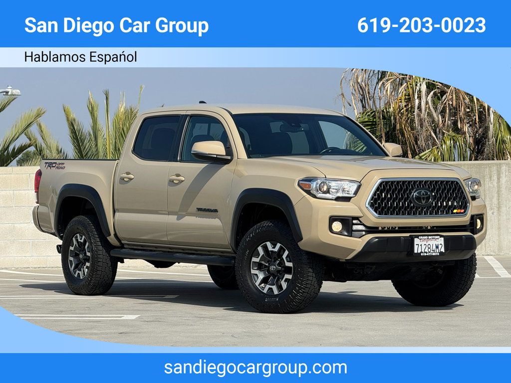 2018 Toyota Tacoma TRD Off Road Double Cab 5' Bed V6 4x2 Automatic - 22620779 - 0