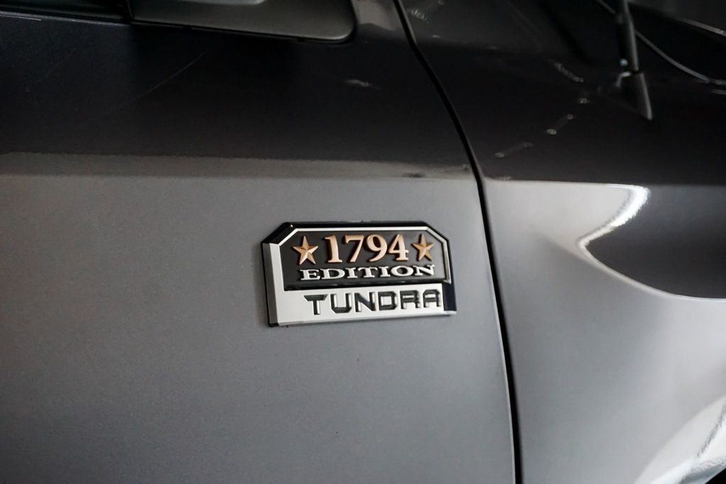 2018 Toyota Tundra *1794 Edition* *5.7L V8* *CrewMax* *4x4* *Only 18k Miles*  - 23040602 - 42