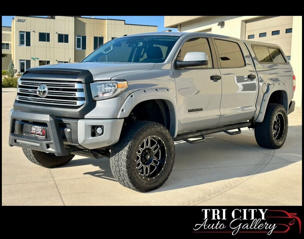 2018 Toyota Tundra 2018 TOYOTA TUNDRA LIMITED 5.7L V8 LIFTED CREWMAX 4X4 - 22587410 - 0