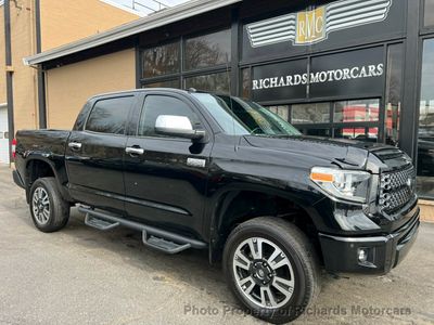 2018 Used Toyota Tundra 4WD Platinum CrewMax 5.5' Bed 5.7L