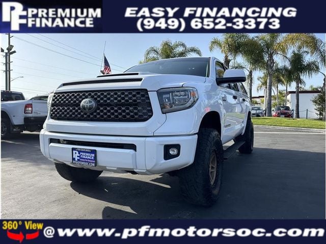 2018 Toyota Tundra CrewMax SR5 TRD 4X4 CREWMAX BACK UP CAM CAMPER SHELL - 22461300 - 0