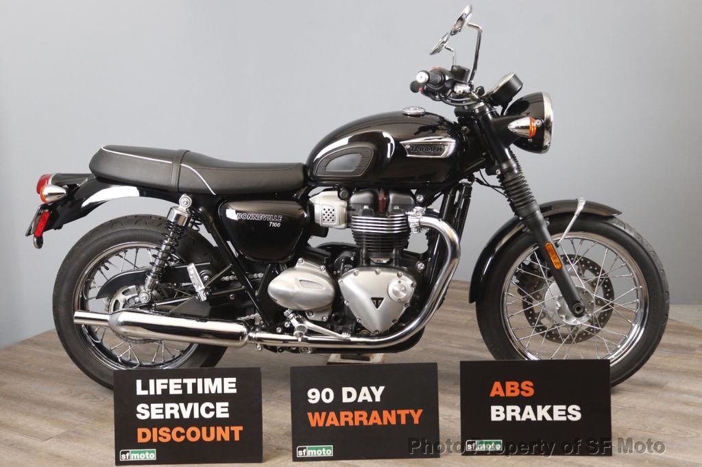 2018 Used Triumph Bonneville T100 Includes Warranty! At SF, 41% OFF