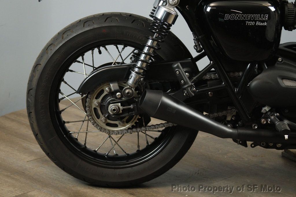 2018 Triumph Bonneville T120 Black Includes Warranty - 22966864 - 16