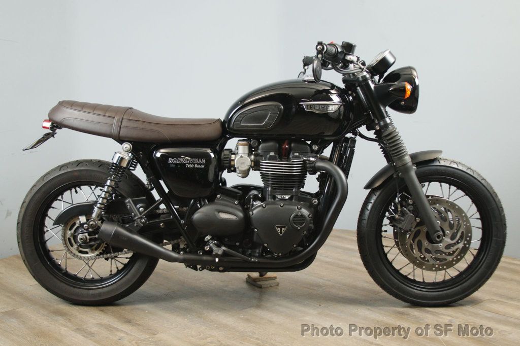 2018 Triumph Bonneville T120 Black Includes Warranty - 22966864 - 2