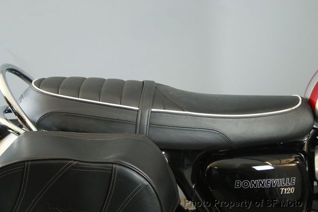 2018 Triumph Bonneville T120 Two Tone One Owner, 3502 Mi - 22927238 - 40