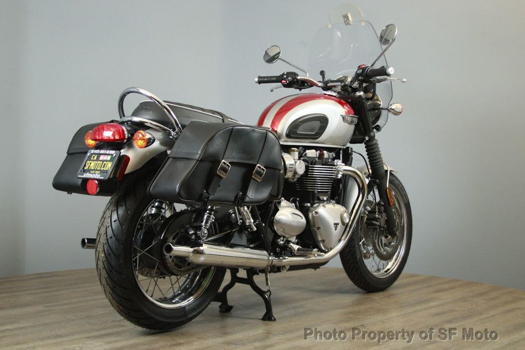 2018 Triumph Bonneville T120 Two Tone One Owner, 3502 Mi - 22927238 - 44