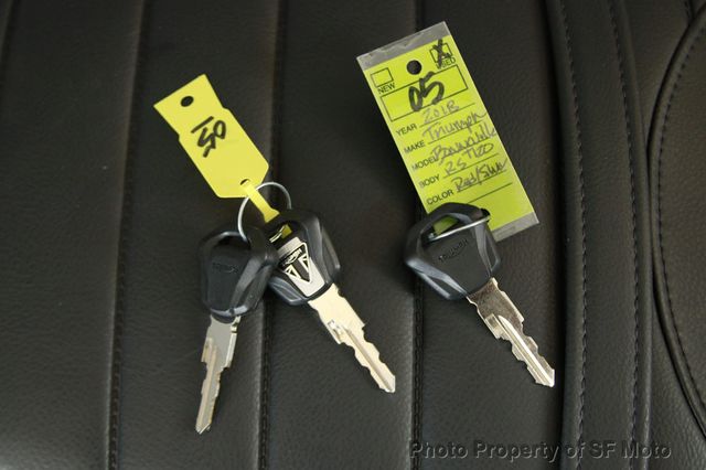 2018 Triumph Bonneville T120 Two Tone One Owner, 3502 Mi - 22927238 - 52