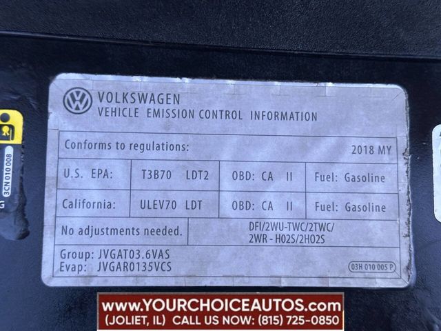 2018 Volkswagen Atlas 3.6L V6 SE FWD - 22758089 - 51