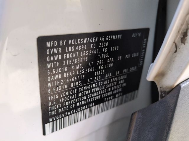 2018 Volkswagen Tiguan Limited 2.0T 4MOTION - 22949504 - 22