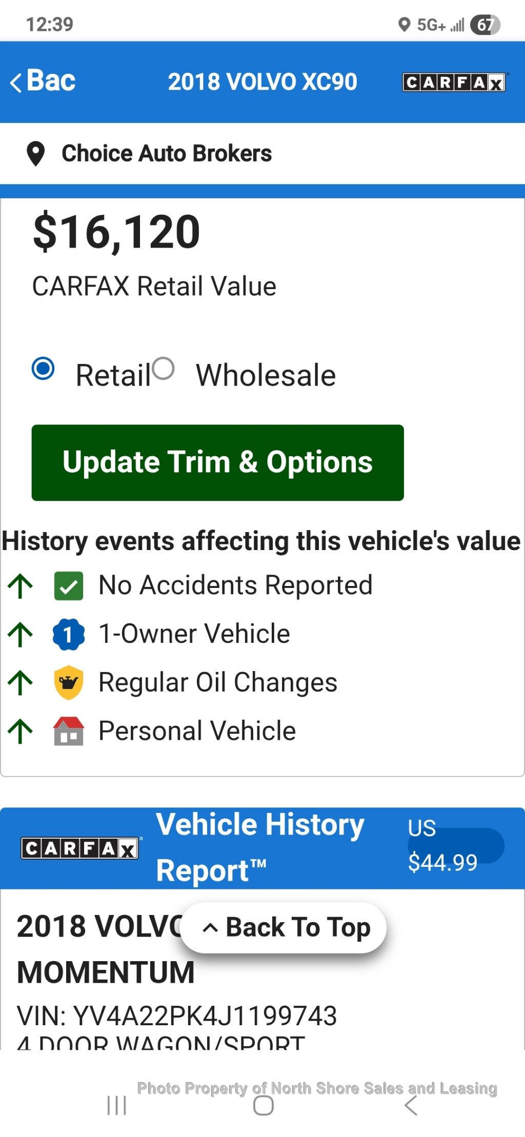 2018 Volvo XC90 T6 AWD 7-Passenger Momentum - 22945786 - 25