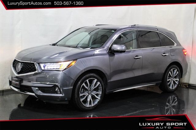 2019 Acura MDX SH-AWD w/Advance Pkg Rare Middle Row Buckets Loaded - 22610005 - 0