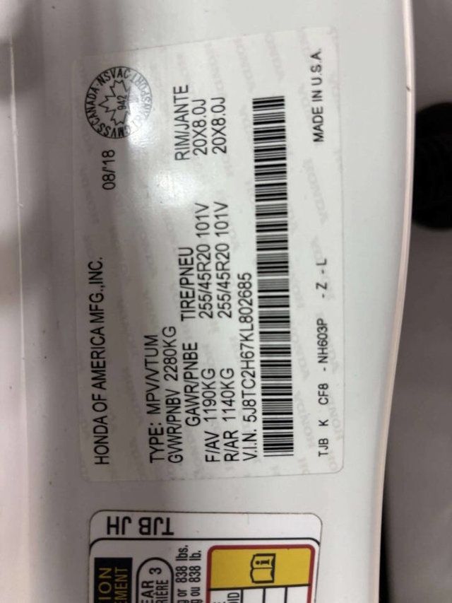 2019 Acura RDX AWD w/A-Spec Pkg - 23018677 - 42