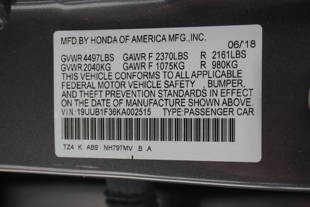 2019 Acura TLX  - 22957458 - 29