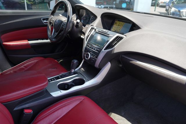 2019 Acura TLX 2.4L FWD w/A-Spec Pkg Red Leather - 23044095 - 21