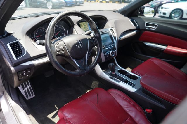 2019 Acura TLX 2.4L FWD w/A-Spec Pkg Red Leather - 23044095 - 5