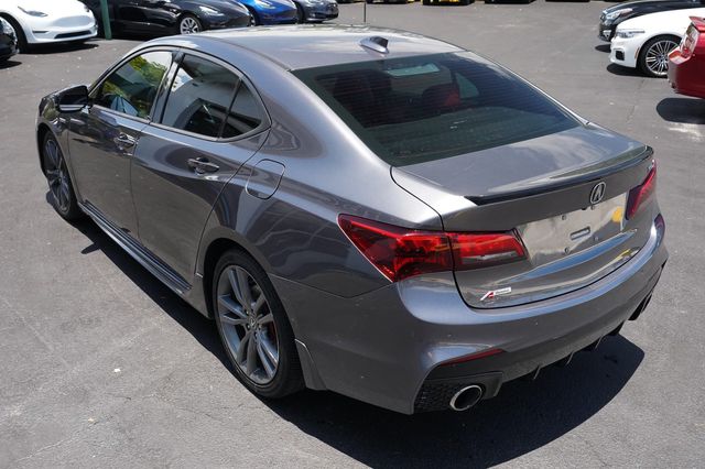 2019 Acura TLX 2.4L FWD w/A-Spec Pkg Red Leather - 23044095 - 7