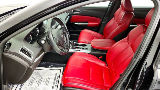 2019 Acura TLX 2.4L FWD w/A-Spec Pkg Red Leather - 23088096 - 17