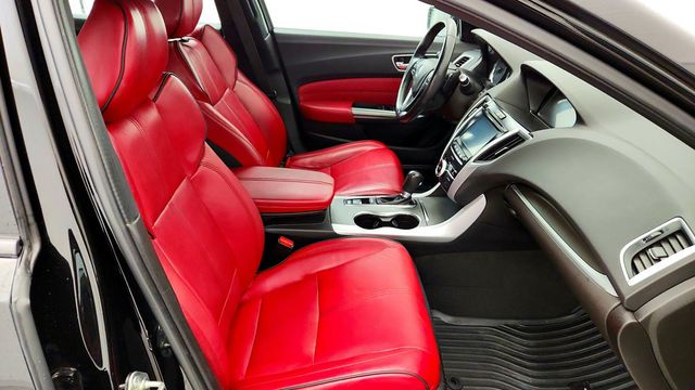 2019 Acura TLX 2.4L FWD w/A-Spec Pkg Red Leather - 23088096 - 21