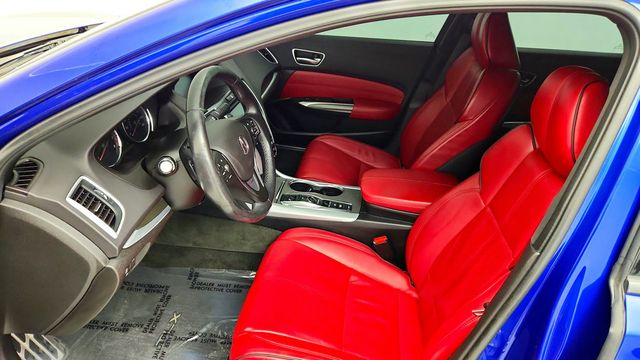 2019 Acura TLX 3.5L FWD w/A-Spec Pkg Red Leather - 23089767 - 19