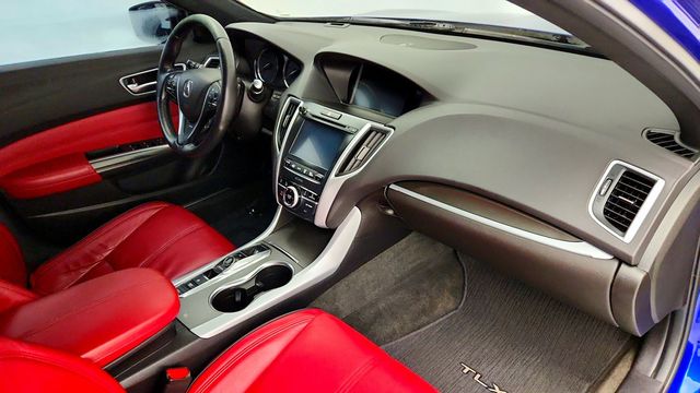 2019 Acura TLX 3.5L FWD w/A-Spec Pkg Red Leather - 23089767 - 24
