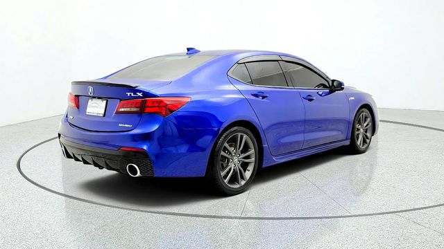 2019 Acura TLX 3.5L FWD w/A-Spec Pkg Red Leather - 23089767 - 4