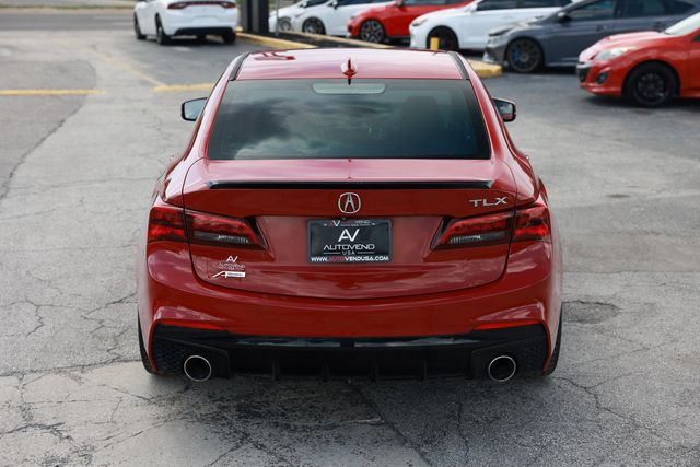 2019 Acura TLX 3.5L SH-AWD w/A-Spec Pkg Red Leather - 23059688 - 11