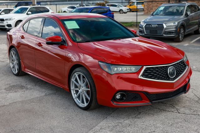 2019 Acura TLX 3.5L SH-AWD w/A-Spec Pkg Red Leather - 23059688 - 17