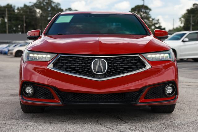 2019 Acura TLX 3.5L SH-AWD w/A-Spec Pkg Red Leather - 23059688 - 19