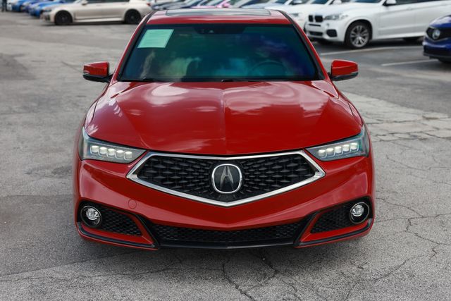 2019 Acura TLX 3.5L SH-AWD w/A-Spec Pkg Red Leather - 23059688 - 21
