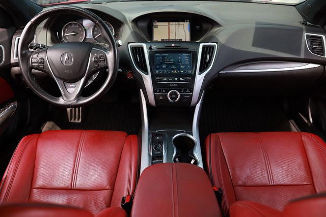 2019 Acura TLX 3.5L SH-AWD w/A-Spec Pkg Red Leather - 23059688 - 24