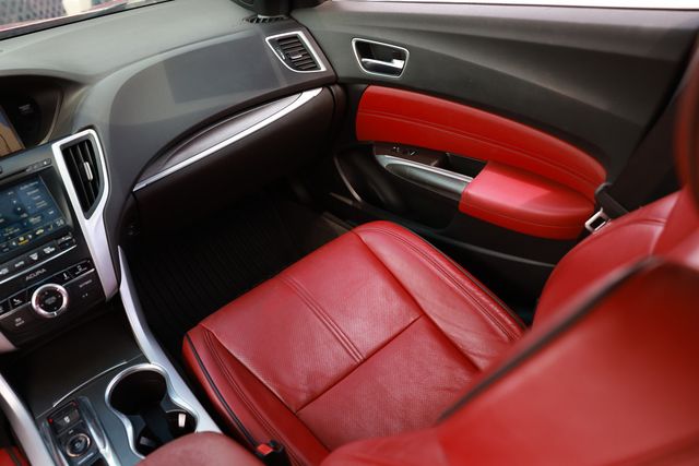 2019 Acura TLX 3.5L SH-AWD w/A-Spec Pkg Red Leather - 23059688 - 25